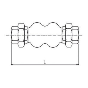 Expansion joint 2"- DIFF - 110287