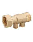 Brass anti-pollution check valve NF 3/4" F M long version- DIFF - 110298