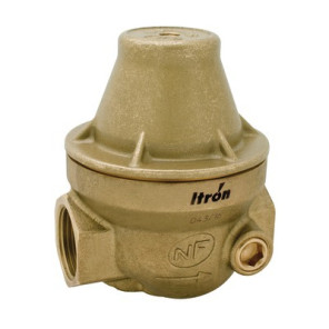 Isobar water pressure reducer multi-threaded 1/2 to 3/4 brass cover ISOPLUS- ITRON - ISOPLUSMG