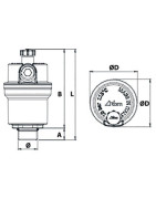 Miniluft flow 47l/mn 1/2"- RBM - 28280400