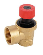 Heating valve oversized outlet FF 26x34 33x42 3 bar- DIFF - 110452