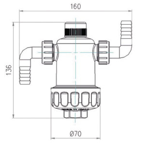 Condensate neutralising filter nt1- RBM - 32860530