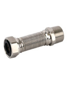 Extensible inox pipe Mf 3/4" DN20 8 bar- DIFF - 110502