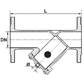 Filter 233 65 with rinsing valve- DIFF - 110515