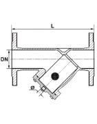Filter 233 65 with rinsing valve- DIFF - 110515