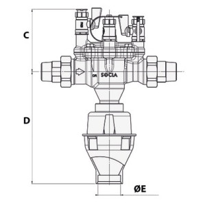 Testable disconnector BA2860 M1"- SOCLA - 149B3882