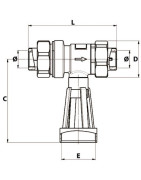 Non-controllable backflow CA2096 FF1/2"- SOCLA - 149B3781