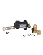 Magnetic filter MGF black with valve 3/4"- RBM - 37010550