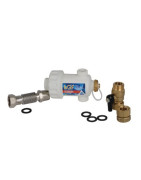 Magnetic filter MGF white with valve 3/4"- RBM - 37010560