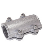 Long steel repair collar DSL 42.4 (1-1/4")- GEBO - 01.252.28.04