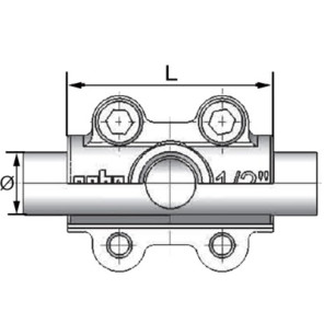 Repair bypass collar ANB F 60.3 (F1")- GEBO - 01.261.28.0603