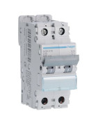 Circuit breaker 2P 6-10kA curve D-25A- HAGER - NGN225