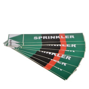 Étiquette souple adhésive sprinkler- DIFF - 111816  - (X10)
