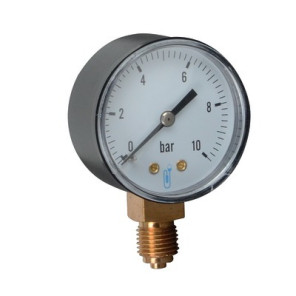 Manometer radial 0 to 10b Ø50- DIFF - 111886
