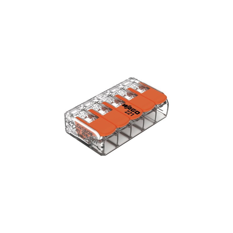 Borne de connexion tous conducteurs 5 fi- DIFF - 111896  - (X5)