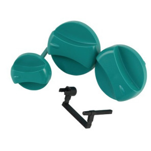 Green knob kit of 3 pieces- VAILLANT - 114286