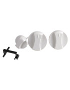 Grey knob, (3 pieces)- VAILLANT - 114288 Grey knob, (3 pieces)- VAILLANT - 114288