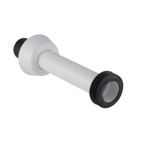 Flush bend extension set with collar- GEBERIT - 118.026.11.1