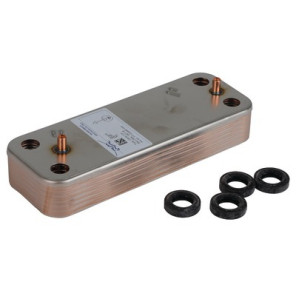 12 plate DHW heat exchanger- BAXI ROCA - 125565366