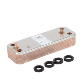 Exchanger system 14-plates novanox/platinum compact 28/28F- BAXI ROCA - 125568668
