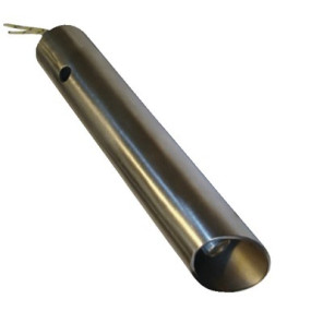 Plug with resistor support tube 350W 130mm- DIFF - 150032