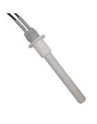 Ceramic spark plug with flange 260W 107mm- DIFF - 150070