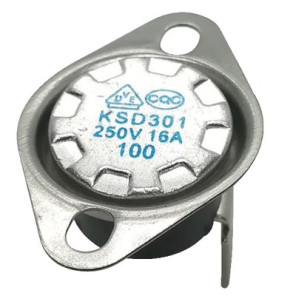 Bimetallic thermostat with flange 145°C- DIFF - 150180