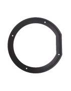 Silicone front seal 4 extractor holes 136mm- DIFF - 150507