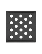 Cast iron grille for fireplaces 160x160mm- DIFF - 150564