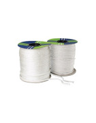 White TRICOTEX braid 10mm 5m- DIFF - 150603