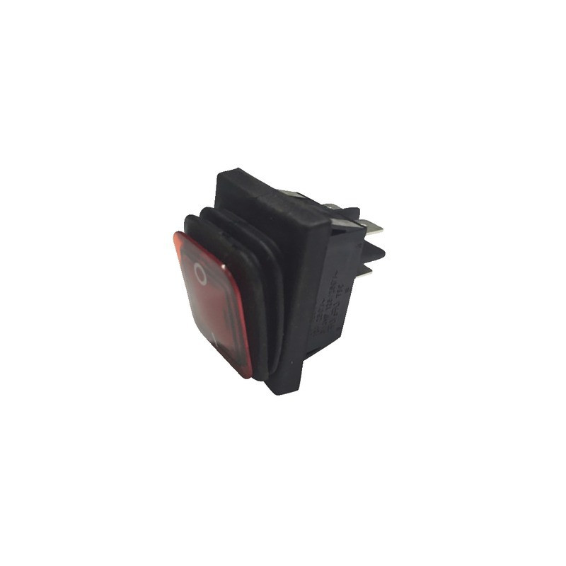 Red light switch sealed 0/1 16A- DIFF - 150647