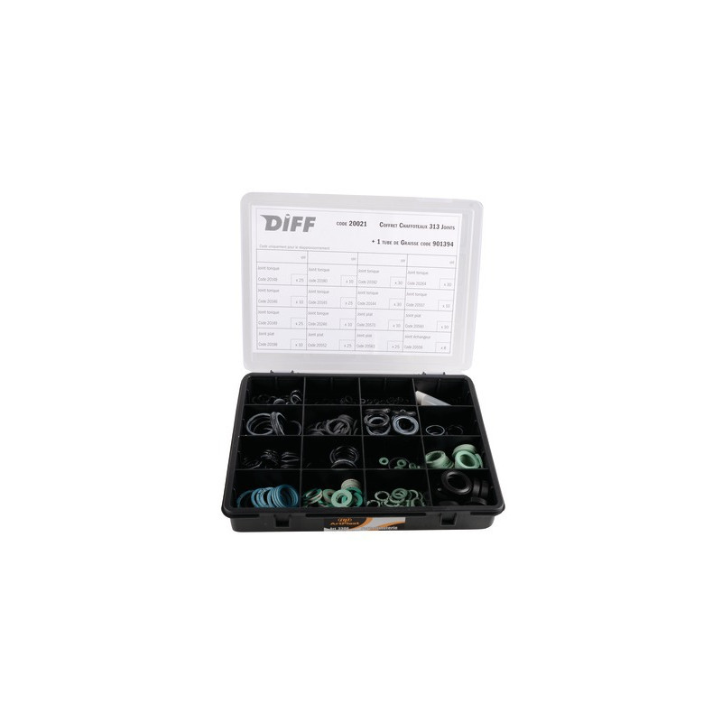 Case  chaffoteaux with 313 gaskets- DIFF pour Chaffoteaux - COFFRET 313 JOINTS