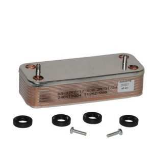 Domestic heat exchanger 16 plates- DIFF pour Chaffoteaux - 65104333