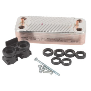 Domestic heat exchanger 16 plates- DIFF pour Chaffoteaux - 61302409-01
