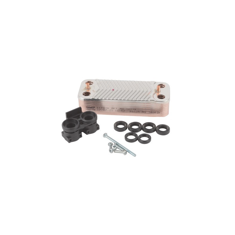 Domestic heat exchanger 16 plates- DIFF pour Chaffoteaux - 61302409-01