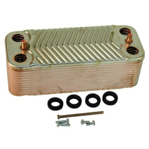 Domestic plate exchanger 24 plates- DIFF pour Chaffoteaux - 60000310