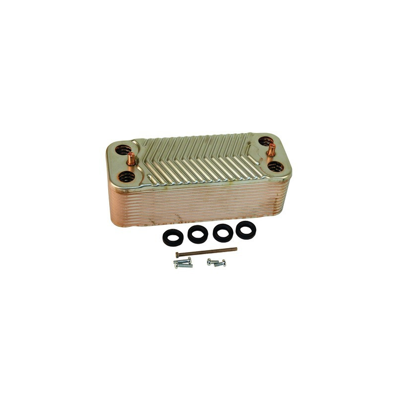 Domestic plate exchanger 24 plates- DIFF pour Chaffoteaux - 60000310