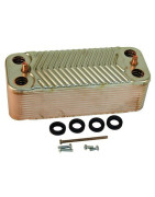 Domestic plate exchanger 24 plates- DIFF pour Chaffoteaux - 60000310
