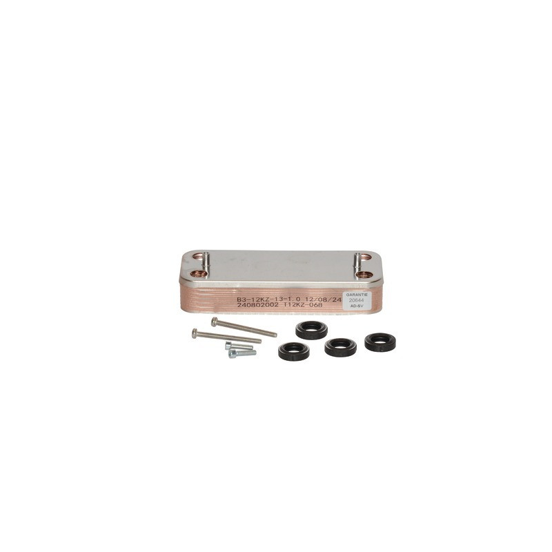 Heat exchanger 12 plates- DIFF pour Chaffoteaux - 65116314