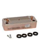 Sanitary Heat exchanger 16P- DIFF pour Chaffoteaux - 65116537