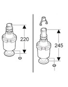 Universal flush valve for concealed cistern- GEBERIT - 240.114.00.1