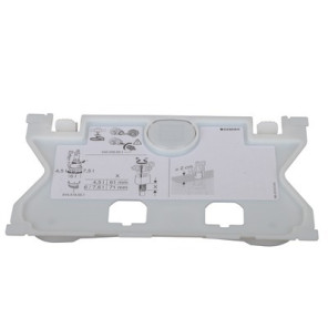 Tilting seal for exposed cistern AP123/A- GEBERIT - 241.824.00.1