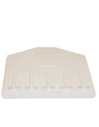 Rear refractory panel width 430mm- DE DIETRICH - 300009189