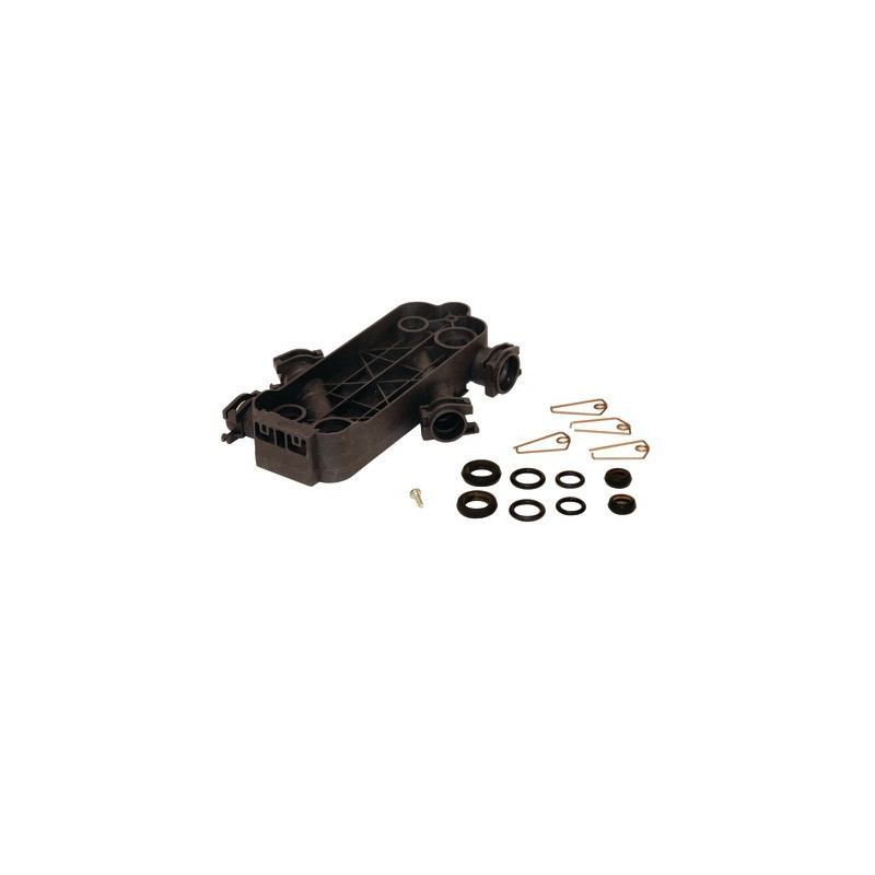 Connection plate for heat exchanger- DIFF pour ELM Leblanc - 87160118190