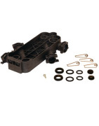 Connection plate for heat exchanger- DIFF pour ELM Leblanc - 87160118190
