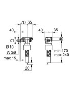 Filling valve- GROHE - 37095000