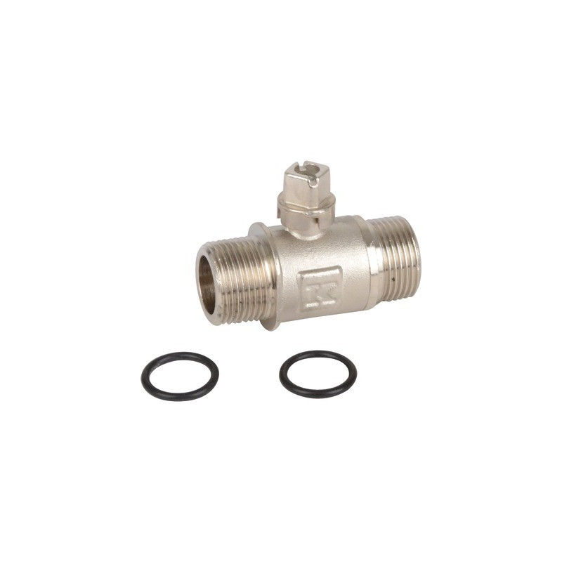 3/4" isolation valve male male square- DIFF pour Frisquet - F3AA40144