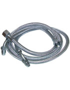 Hose fuel f3/8" x m1/4 ring bent 90° 1000- DIFF pour Elco - 13004801  - (X2)
