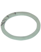 Sheet gasket  14mm x 10mm x 1,5mm- DIFF pour De Dietrich Chappée - 7787832  - (X3)