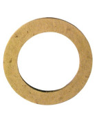 Gasket flange burner cuenod - de dietrich 98x140- DIFF pour Cuenod - 406146